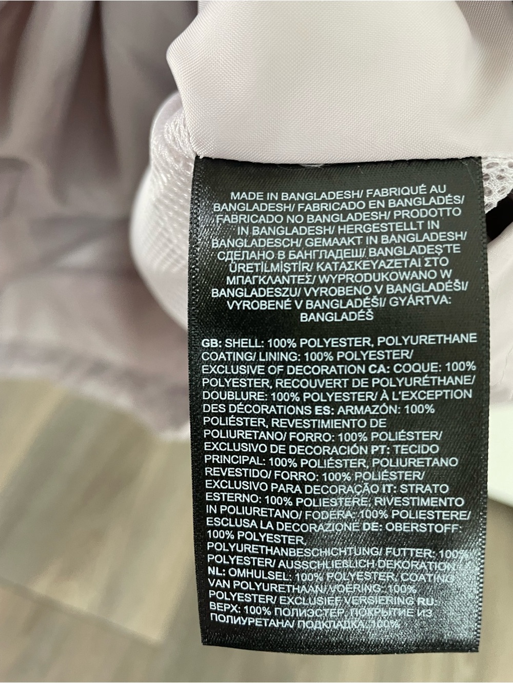Women’s The North Face Antora Rain Jacket Moonstone Grey S - Picture 7 of 7